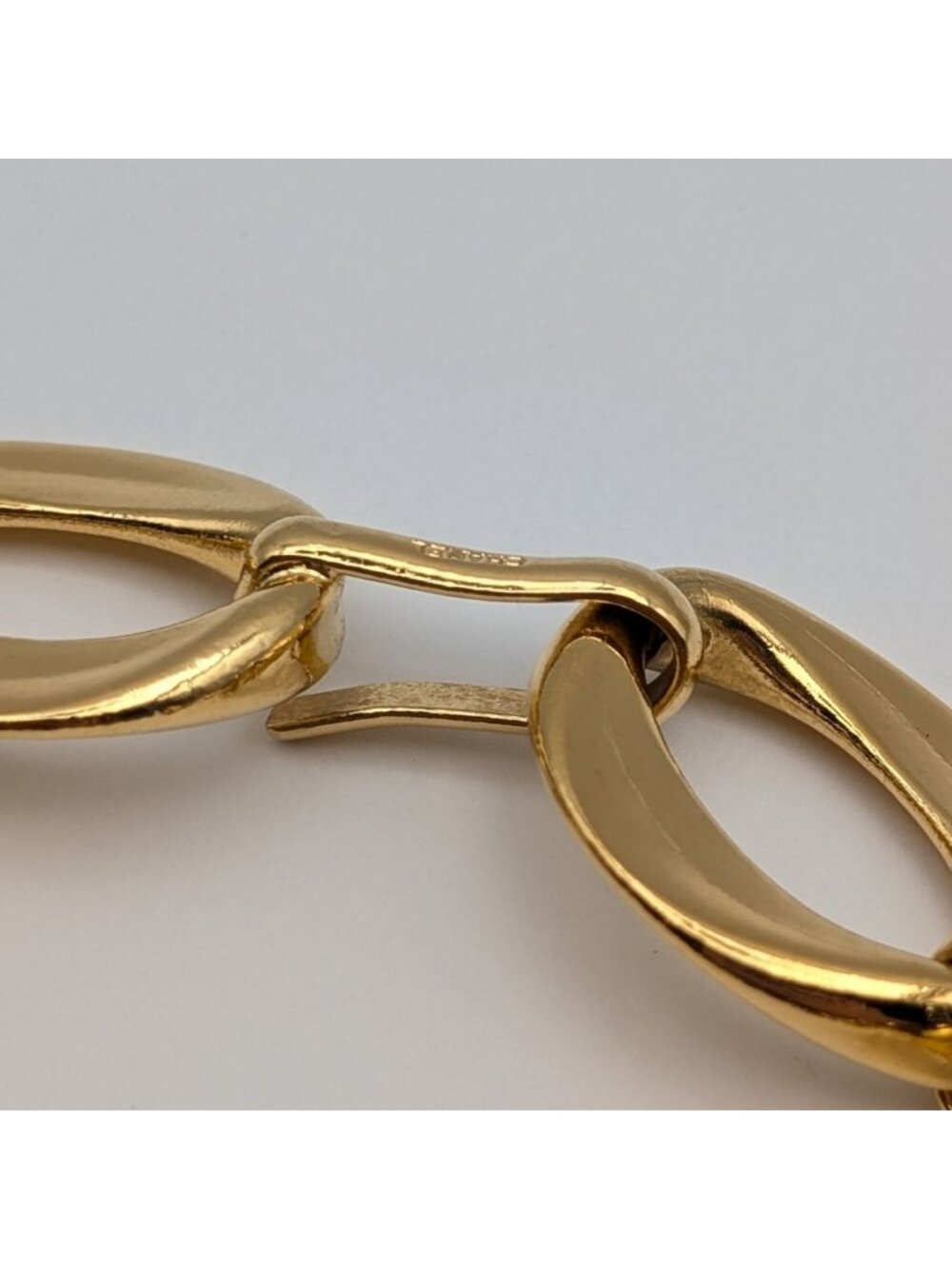 Chanel Gold Chain Choker Necklace Vintage - Picture 3 of 7